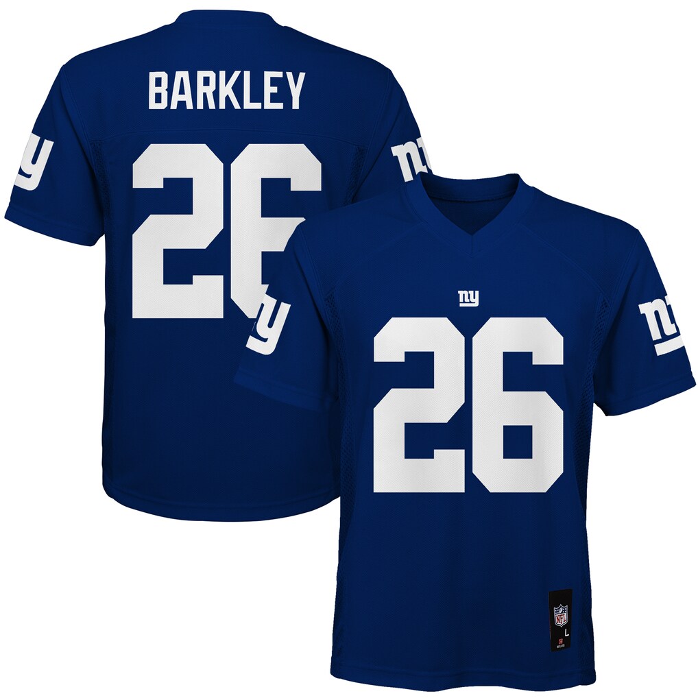 Youth New York Giants Saquon Barkley Royal Replica Player Jersey - Jersey