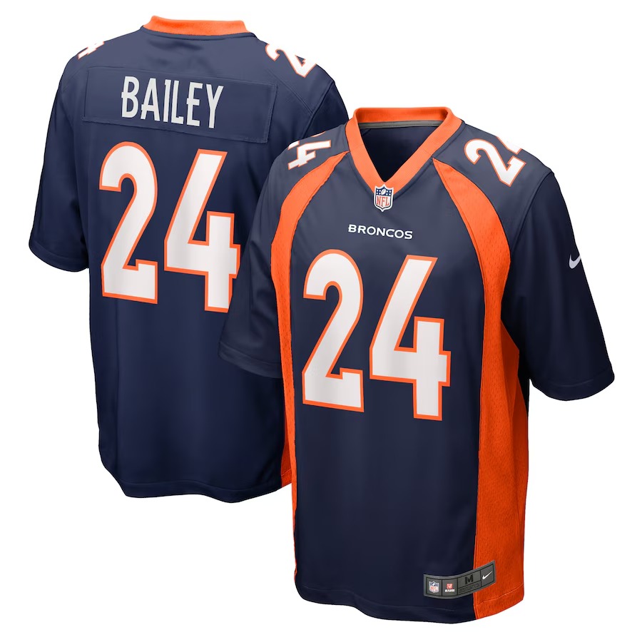 Men's Denver Broncos Champ Bailey Nike Navy Retired Player Jersey - Jersey