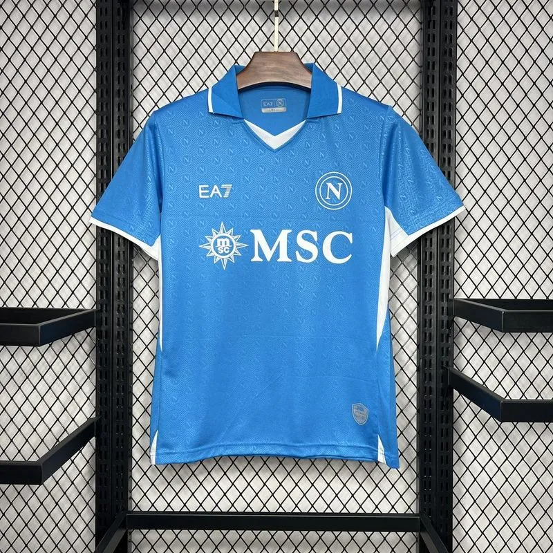 Napoli Soccer Jersey Home Custom Shirt 2024/25 - Jersey