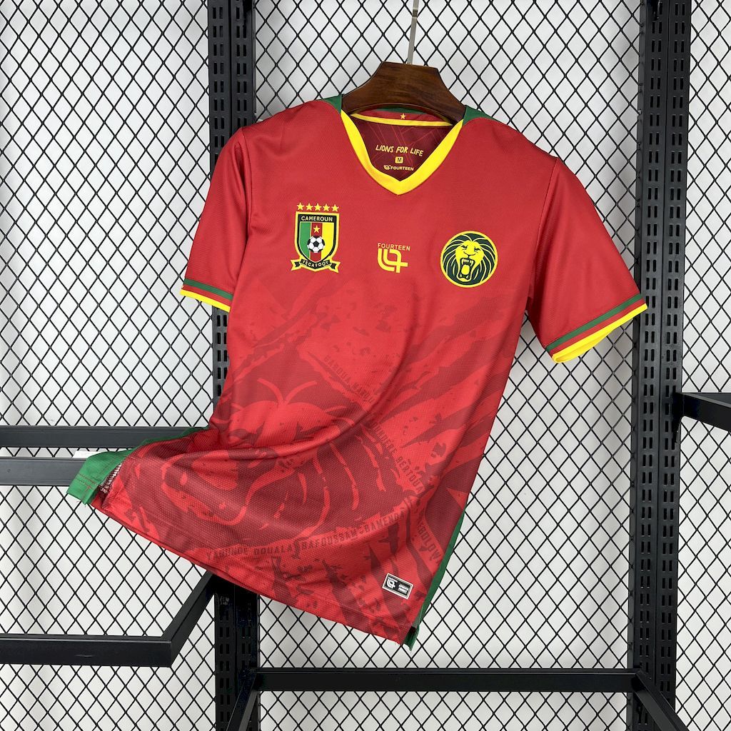 Cameroon Soccer Jersey Away Custom Shirt 2025 - Jersey