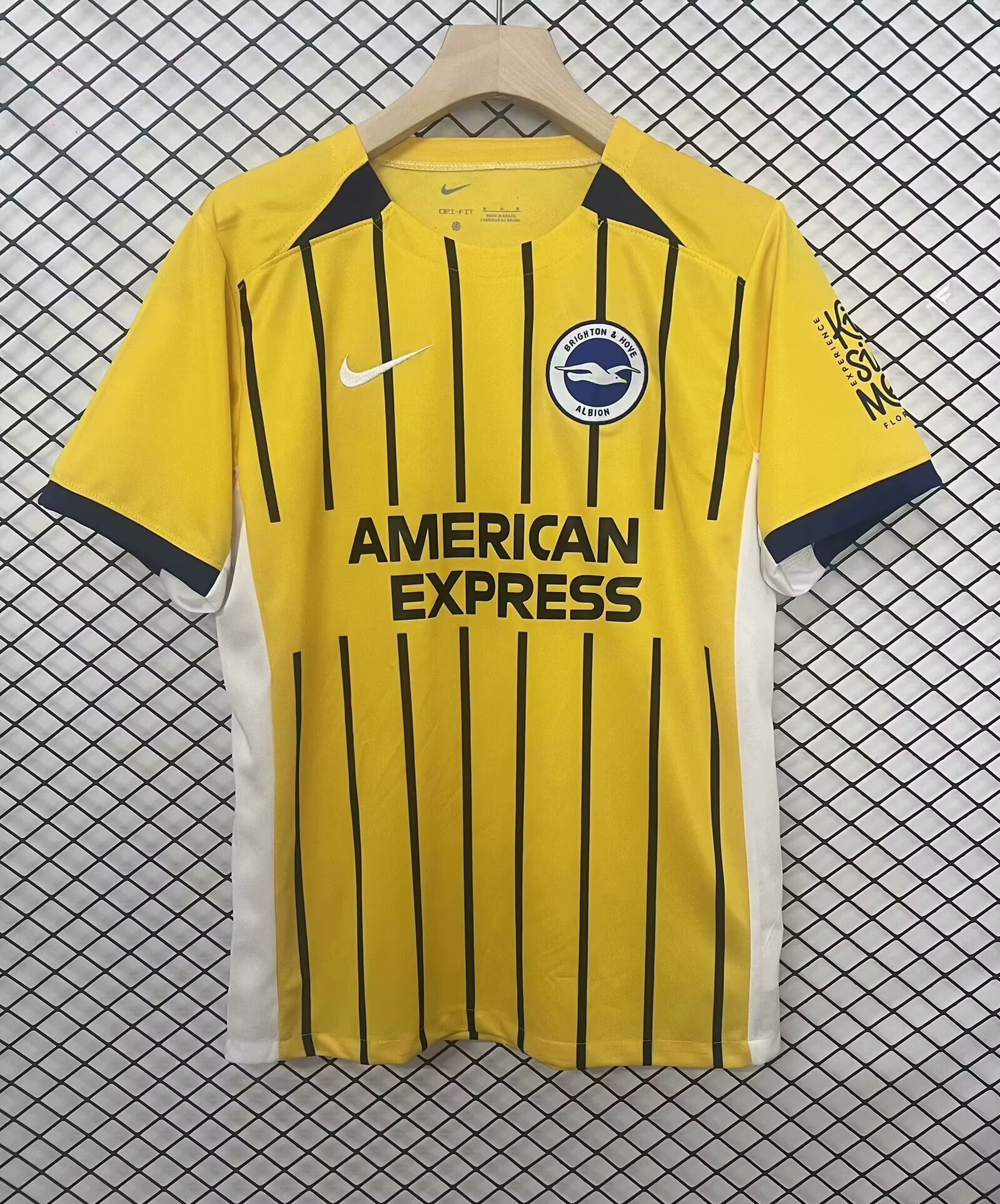 Brighton & Hove Albion Football Jersey Away Custom Shirt 2024/25 - Jersey