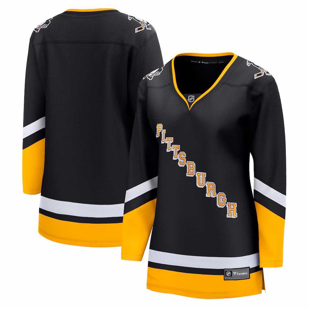 Women's Pittsburgh Penguins Fanatics Black Alternate Breakaway Jersey - Jersey