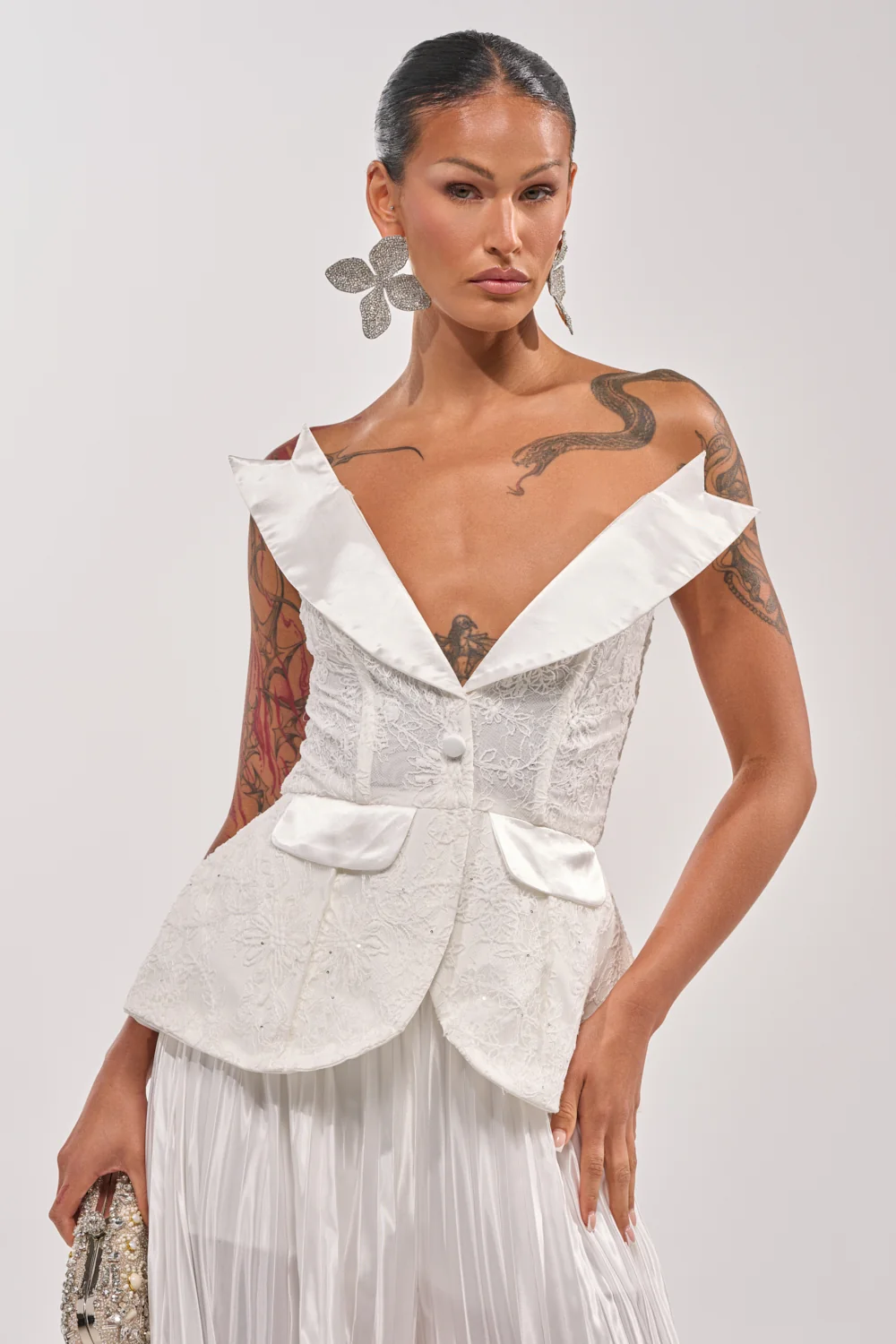 CALLED OUT LACE CORSET - Akira Wear