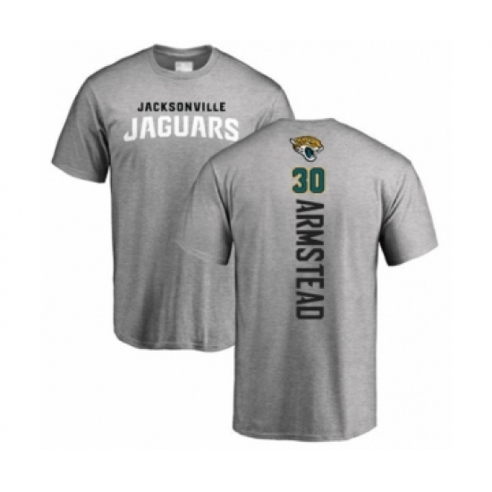 Football Jacksonville Jaguars #30 Ryquell Armstead Ash Backer T-Shirt - Jersey