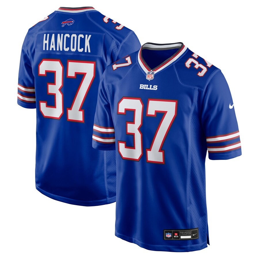 Men's Buffalo Bills Jordan Hancock Nike Royal Team Game Jersey - Jersey