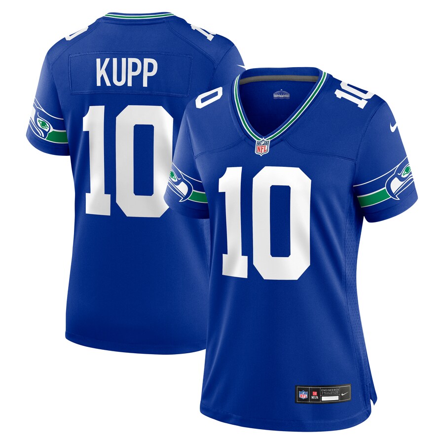 Women's Seattle Seahawks Cooper Kupp Nike Royal Alternate Game Jersey - Jersey