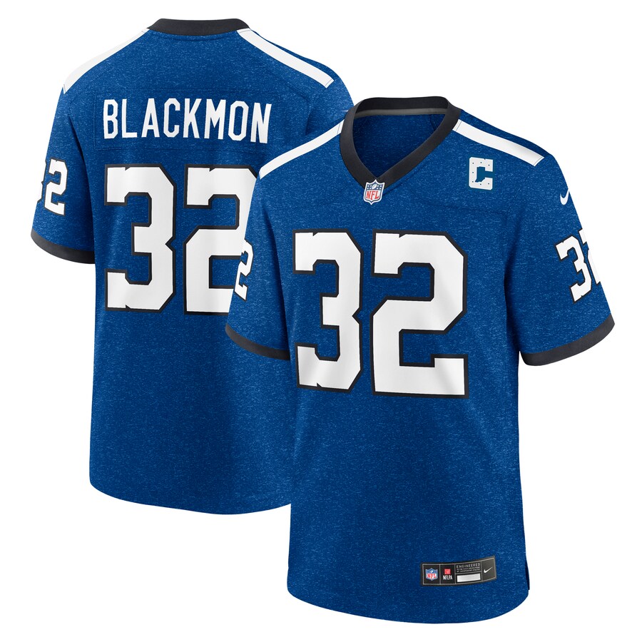 Men's Indianapolis Colts Julian Blackmon Nike Blue Alternate Game Jersey - Jersey