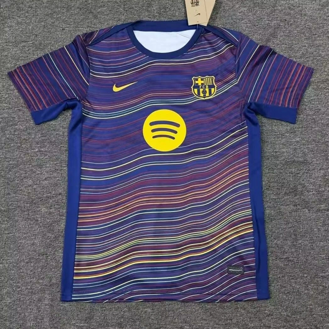 Barcelona Soccer Jersey Pre-Match Training Custom Shirt 2025/26 - Jersey