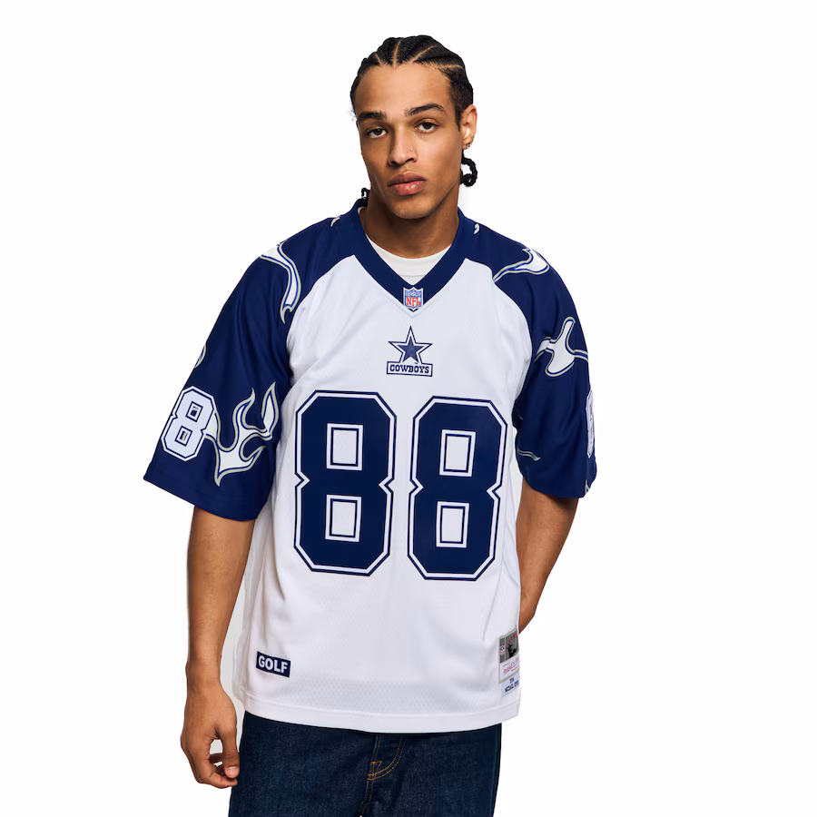 Unisex Dallas Cowboys Michael Irvin Mitchell & Ness x Golf Wang White 1994 Legacy Fashion Jersey - Jersey