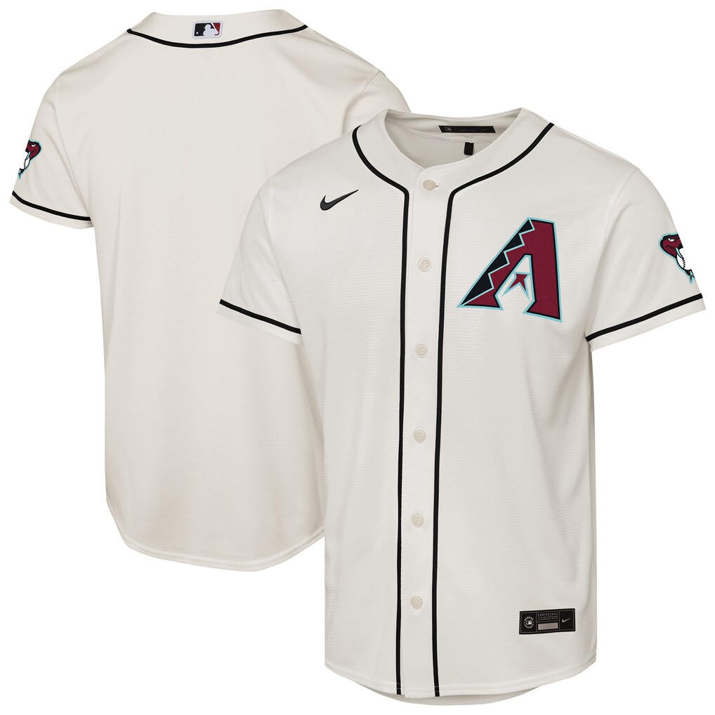 Youth Arizona Diamondbacks  Nike Cream Home Stadium Jersey - Jersey