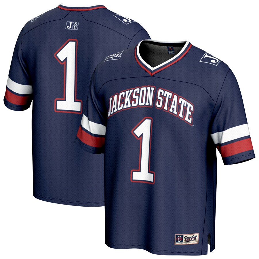 Unisex GameDay Greats #1 Royal Jackson State Tigers Collegiate Football Fashion Jersey - Jersey