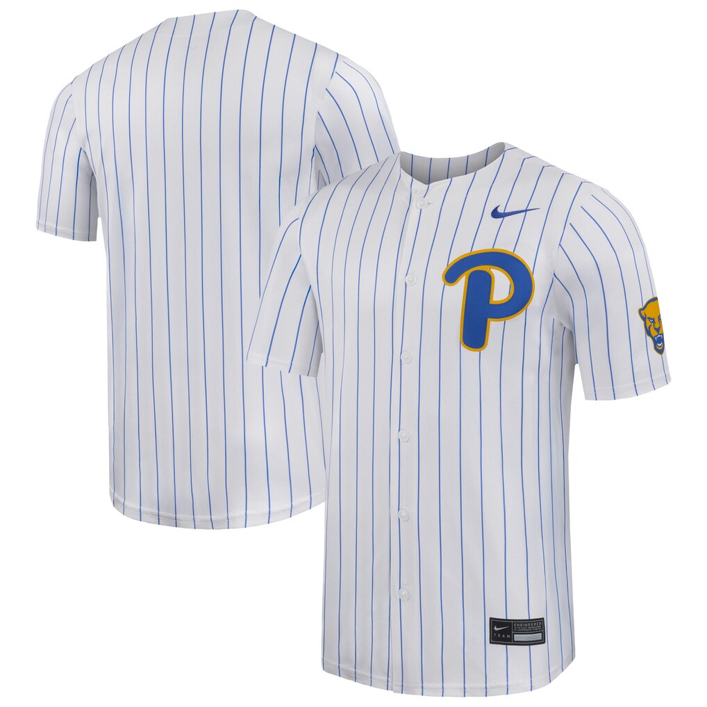 Men's Nike White Pitt Panthers Limited Baseball Jersey - Jersey