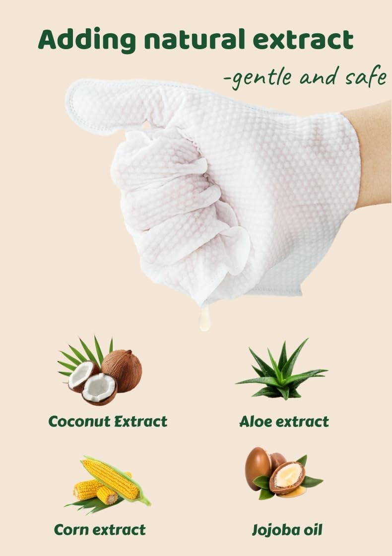 Pet Washing Glove Wipes