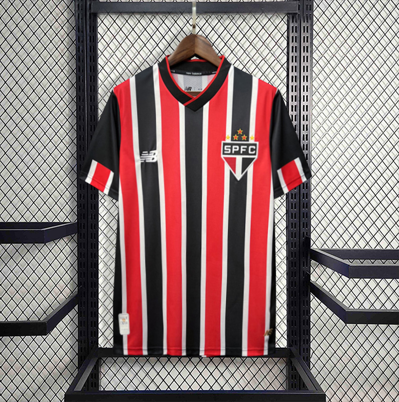 Sao Paulo FC Soccer Jersey Away Custom Shirt 2024 - Jersey
