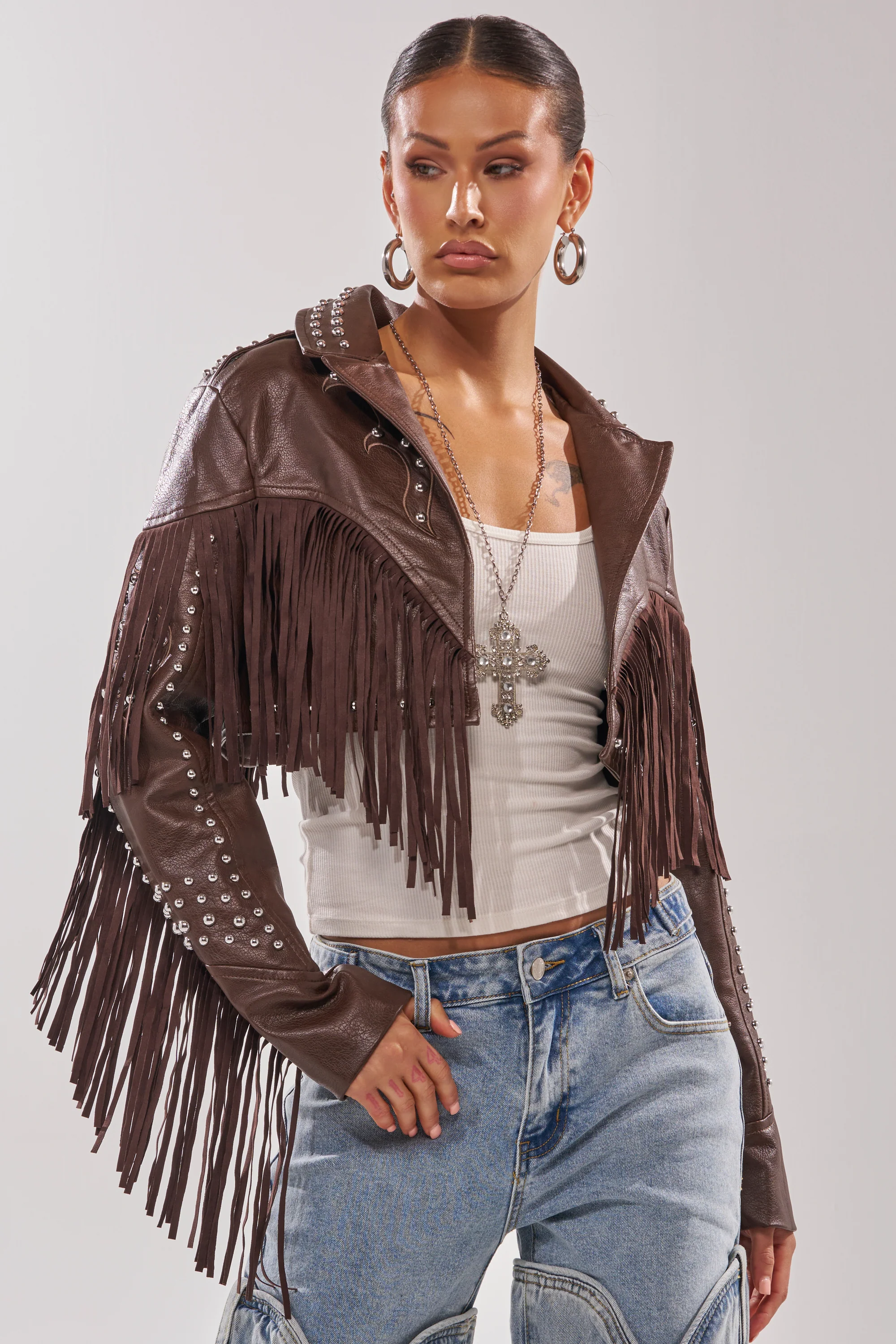 NOT MY FIRST RODEO CROPPED MOTO - Akira Wear