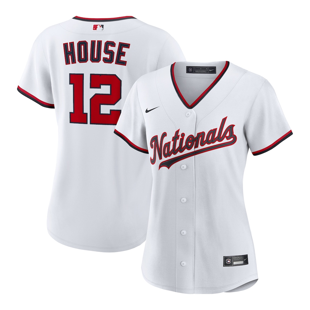 Women's Washington Nationals Brady House Nike White Home Replica Jersey - Jersey