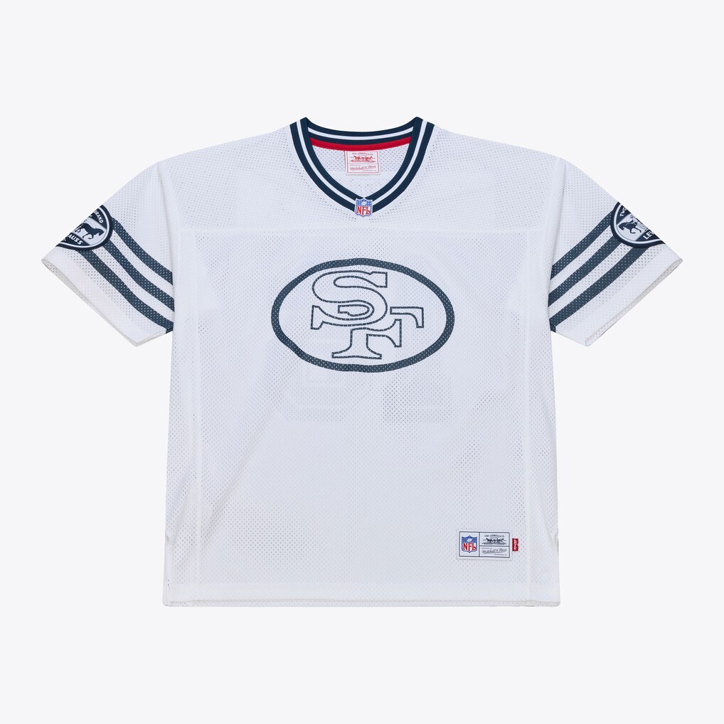 Unisex San Francisco 49ers Joe Montana Mitchell & Ness x Levi's White Legacy Jersey - Jersey