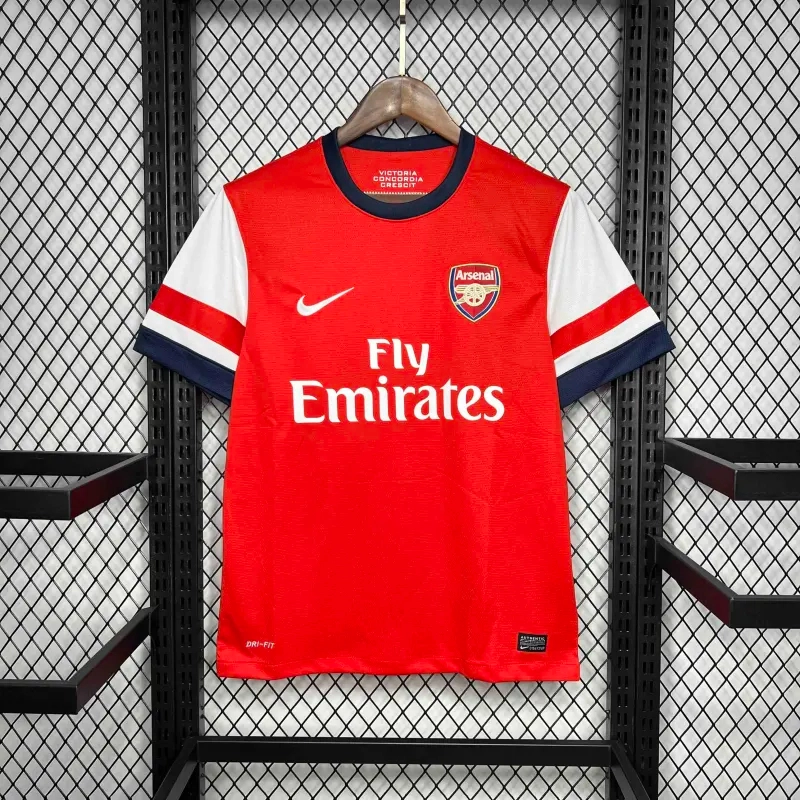 Arsenal Soccer Retro Jersey Home Custom Shirt 2012-13 - Jersey