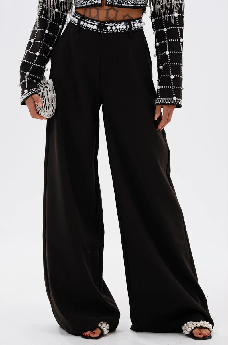 DIRTY MARTINI EMBELLISHED TROUSER - Akira Wear