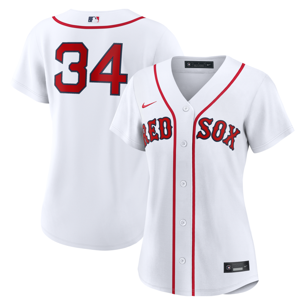 Women's Boston Red Sox David Ortiz Nike White Home Replica Player Jersey - Jersey