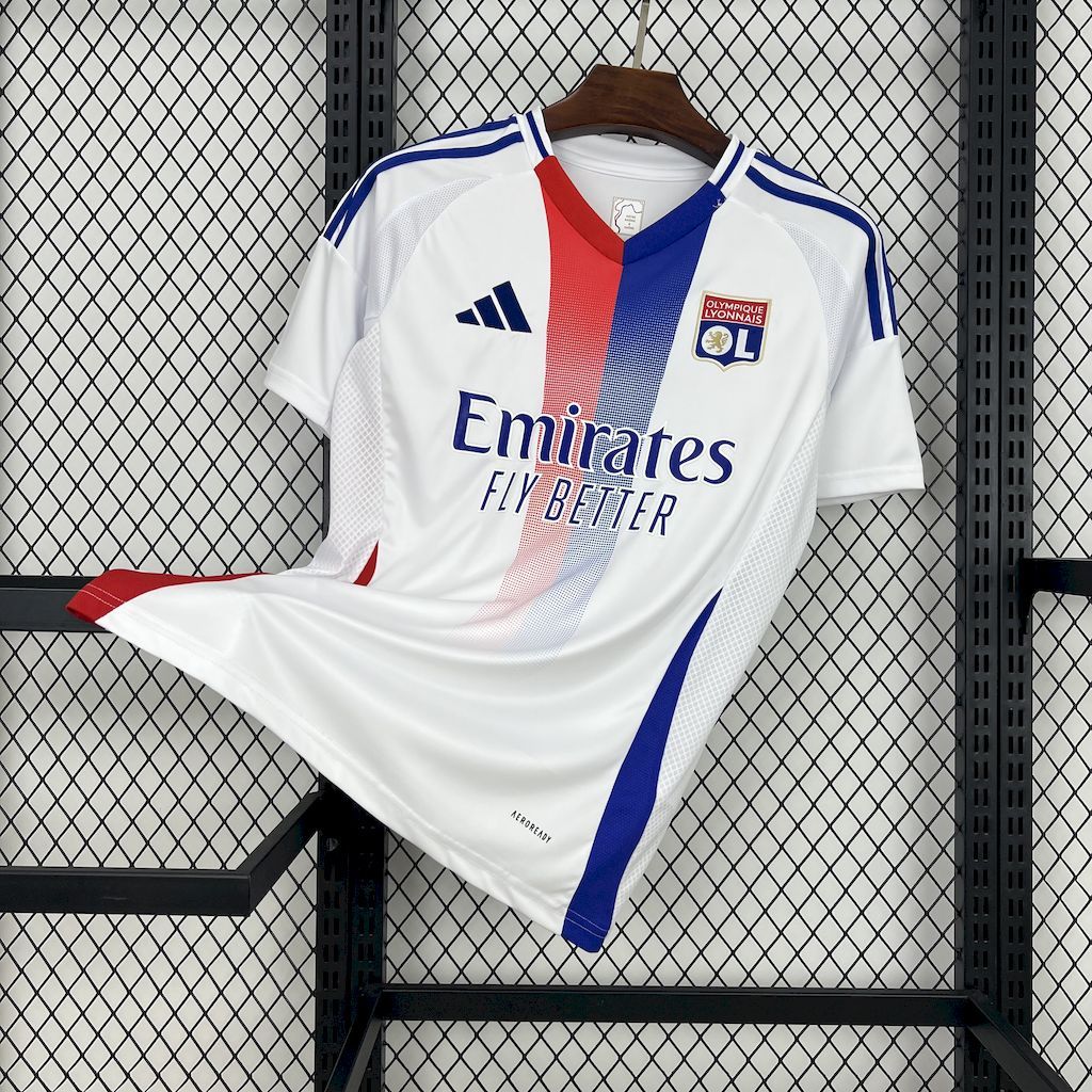 Olympique Lyonnais Football Jersey Home Custom Shirt 2024/25 - Jersey