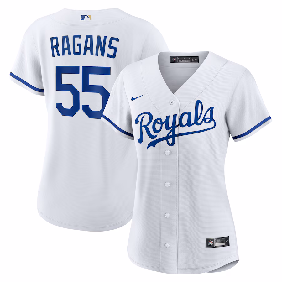 Women's Kansas City Royals Cole Ragans Nike White Home Replica Jersey - Jersey