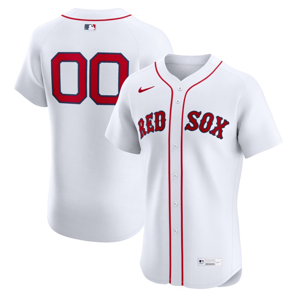 Men's Boston Red Sox Nike White  Home Elite Pick-A-Player Retired Roster Jersey - Jersey