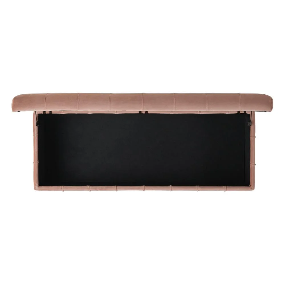Picket House Furnishings Jude Tufted Storage Ottoman