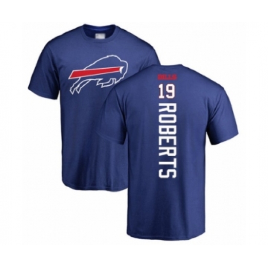 Football Buffalo Bills #19 Andre Roberts Royal Blue Backer T-Shirt - Jersey