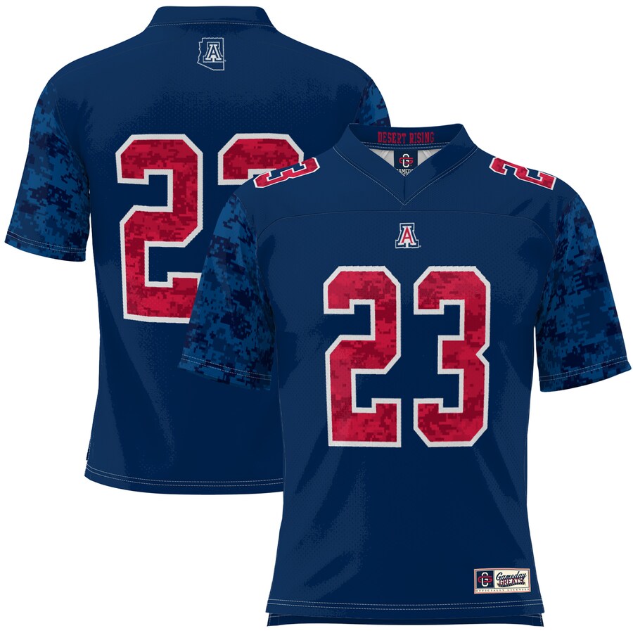 Youth GameDay Greats #23 Navy Arizona Wildcats Military Appreciation Football Jersey - Jersey