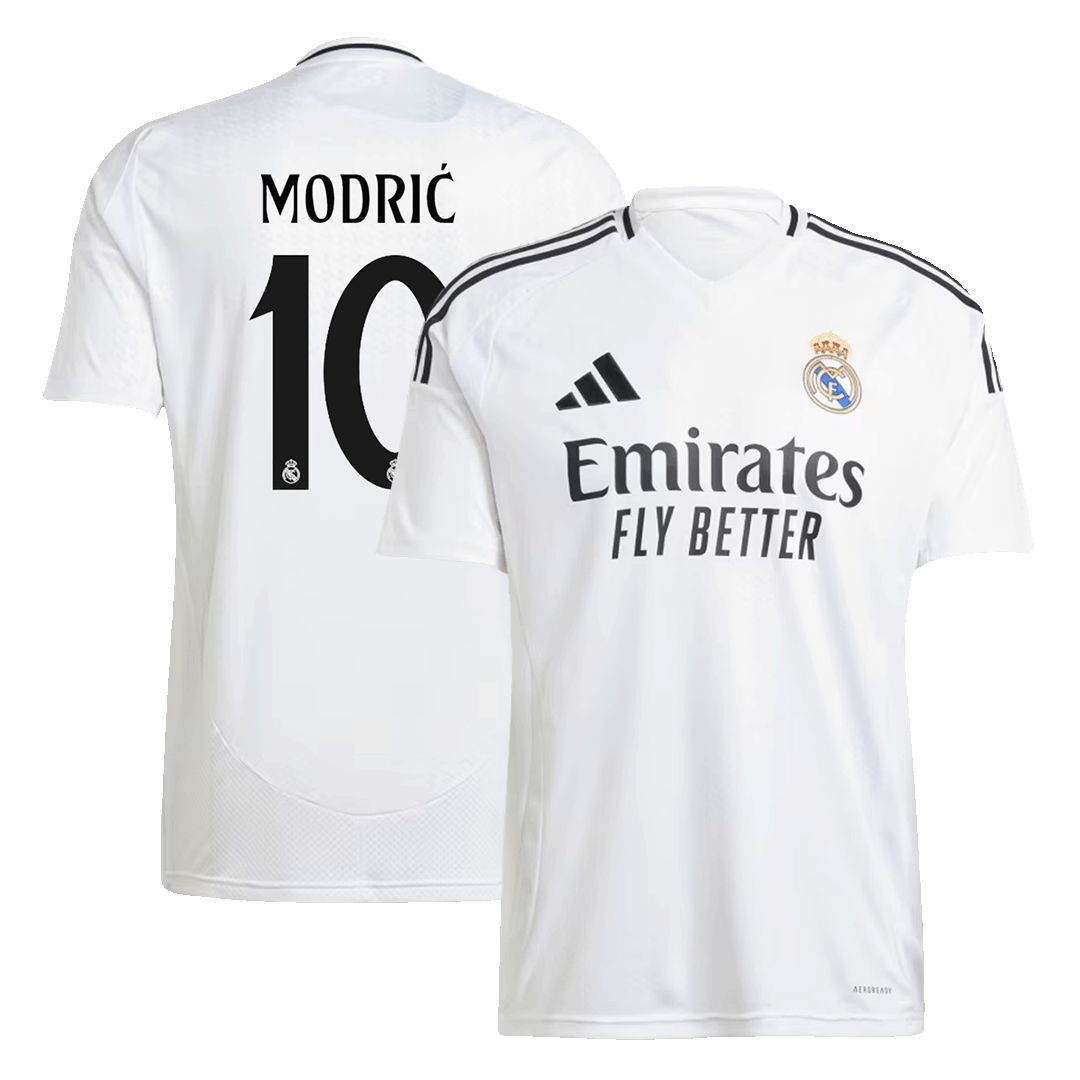 MODRIĆ #10  Real Madrid Soccer Jersey Home Custom Shirt 2024/25 - Jersey