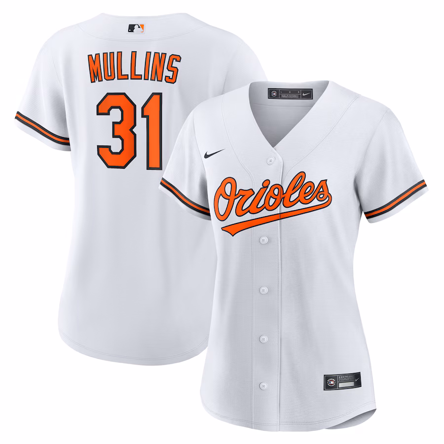 Women's Baltimore Orioles Cedric Mullins Nike White Home Replica Jersey - Jersey