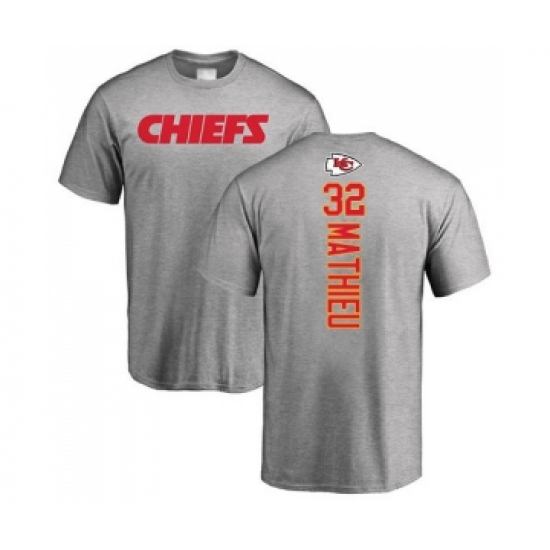Football Kansas City Chiefs #32 Tyrann Mathieu Ash Backer T-Shirt - Jersey