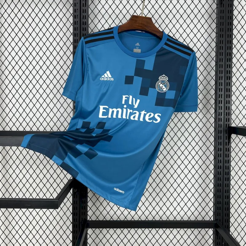 Real Madrid Retro Jersey Third Away Custom Soccer Shirt 2017/18 - Jersey