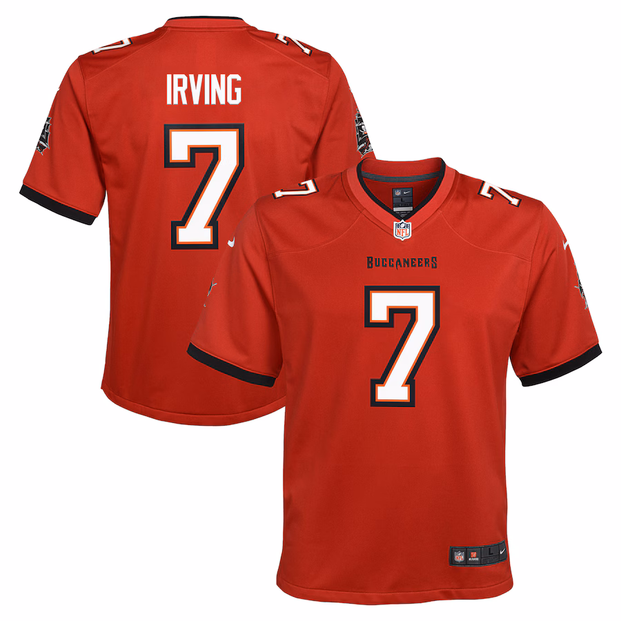 Youth Tampa Bay Buccaneers Bucky Irving Nike Red Game Jersey - Jersey
