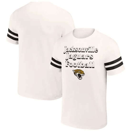 Men's Jacksonville Jaguars Cream X Darius Rucker Collection Vintage T Shirt - Jersey