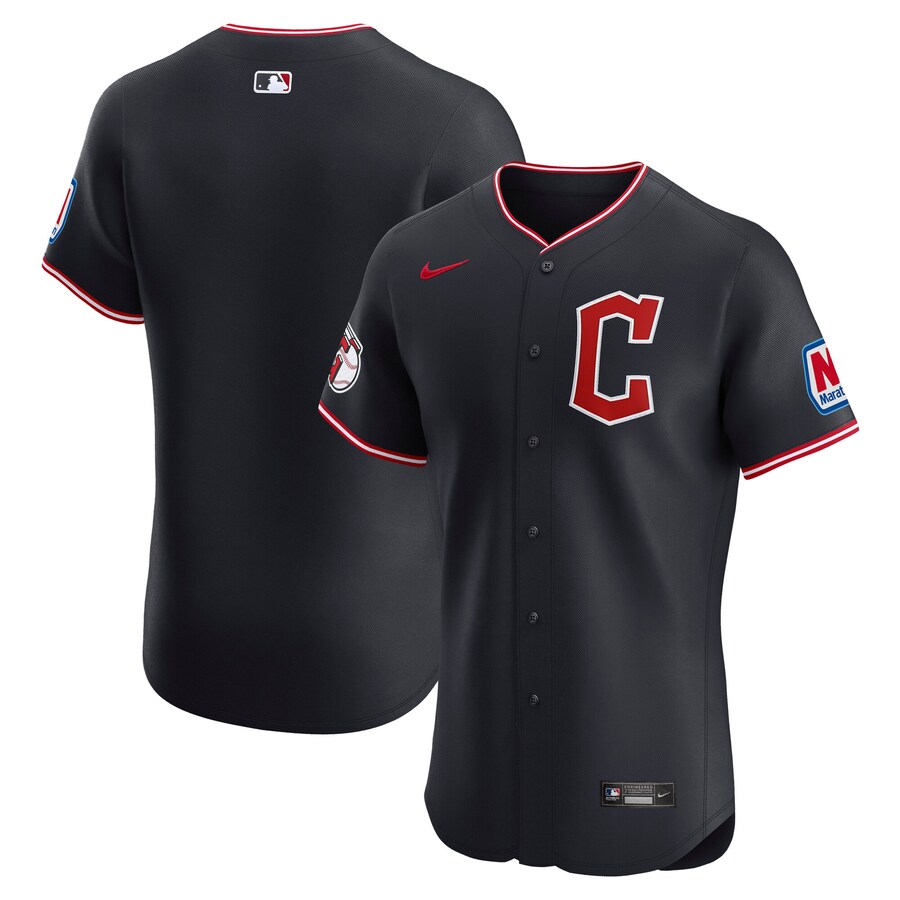 Men's Cleveland Guardians Nike Cobalt Elite Jersey - Jersey