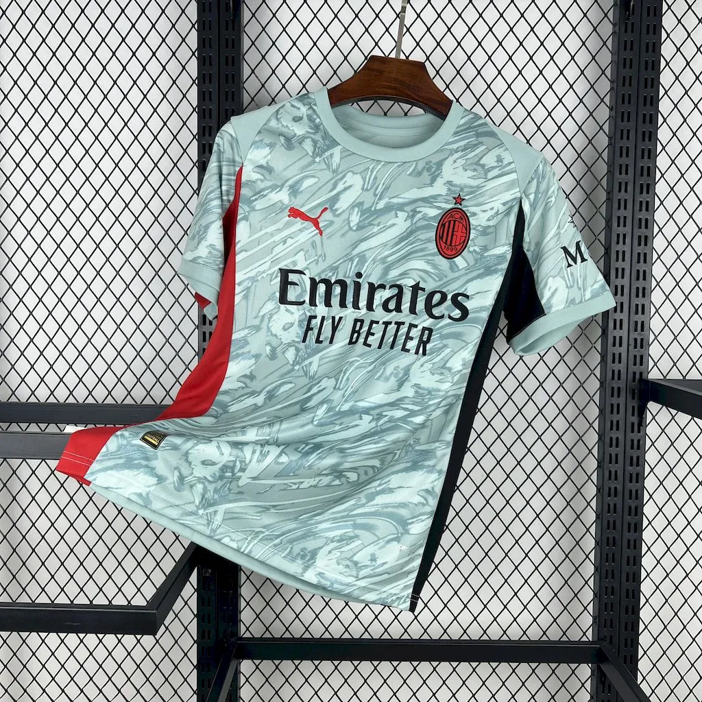 AC Milan Soccer Jersey Goalkeeper Custom Shirt 2025/26 - Jersey