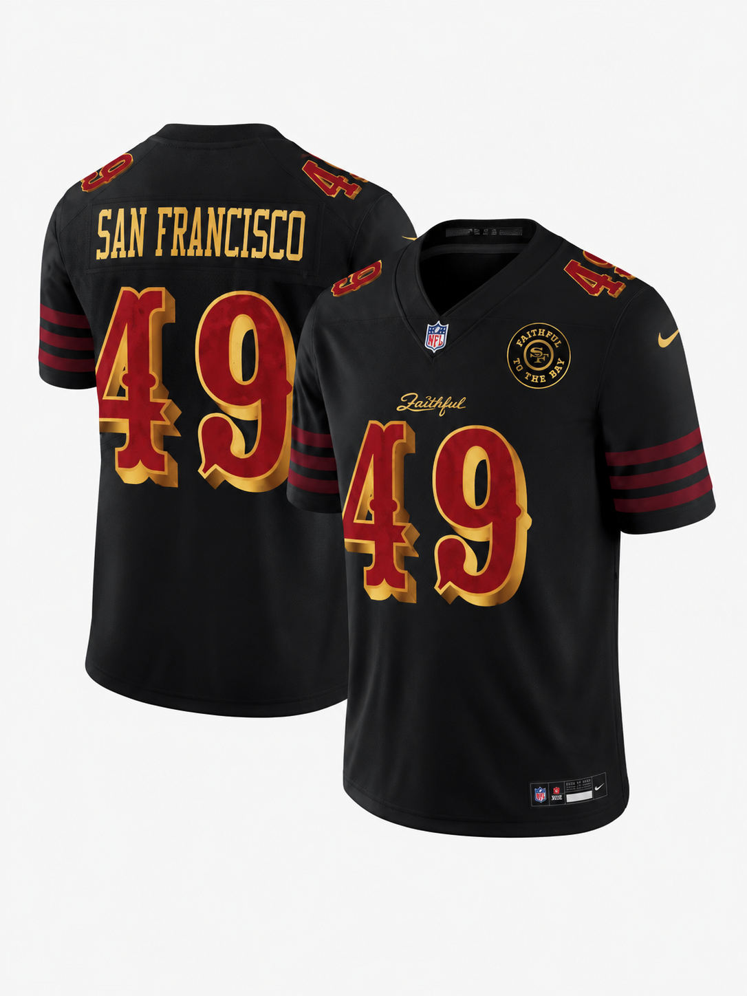 The Faithful San Francisco 49ers Rivalries Collection Game Jersey - Jersey