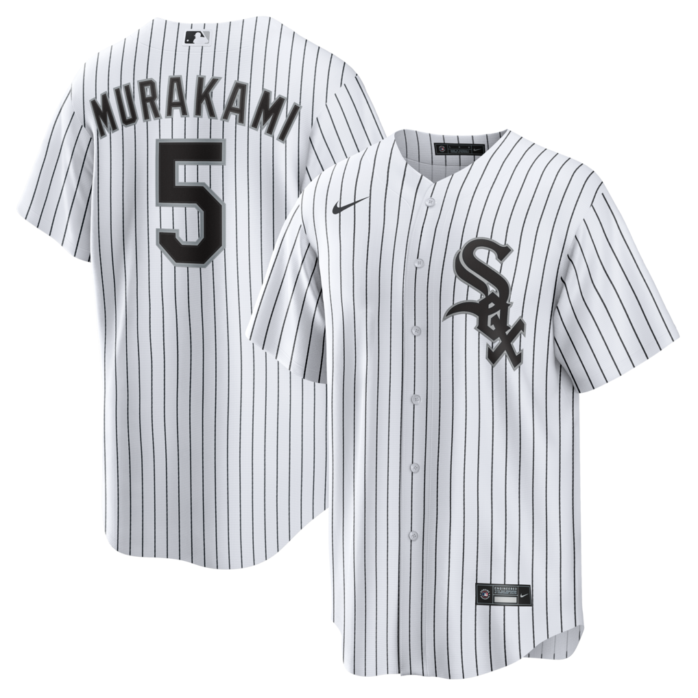 Men's Chicago White Sox Munetaka Murakami Nike White Home Replica Jersey - Jersey
