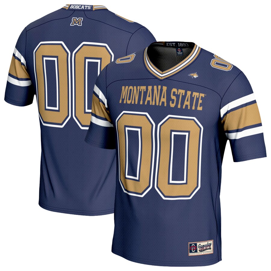 Youth GameDay Greats  Navy Montana State Bobcats Lightweight Football Fashion Jersey - Jersey