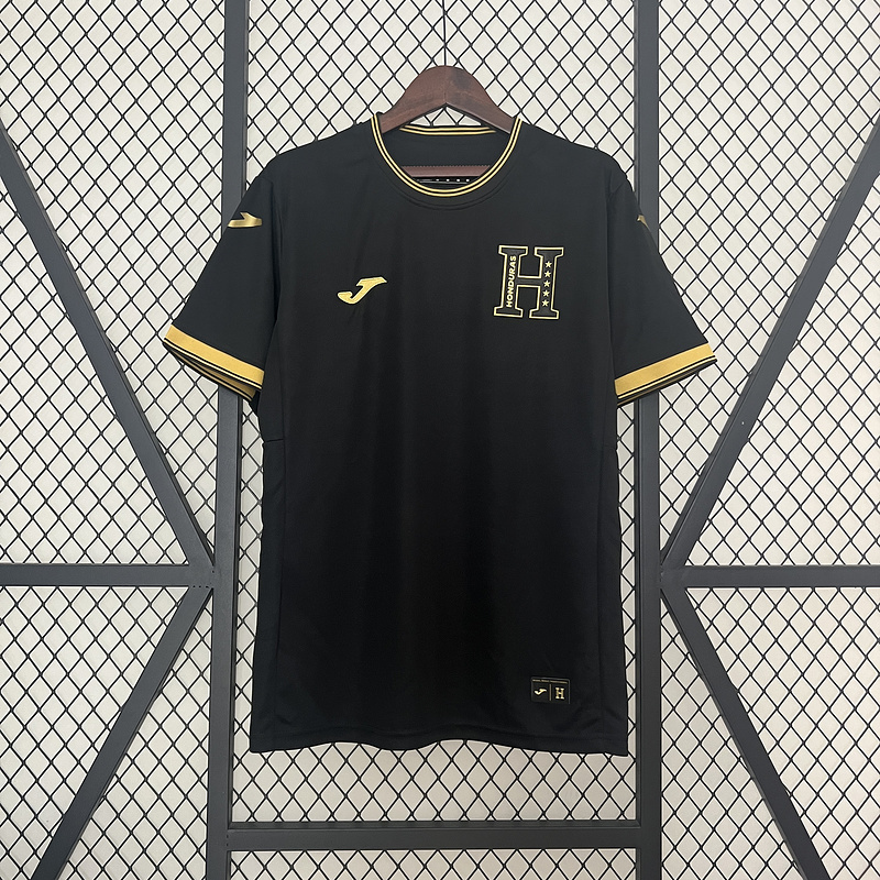 Honduras Soccer Jersey Black Special Edition Custom Shirt 2024 - Jersey