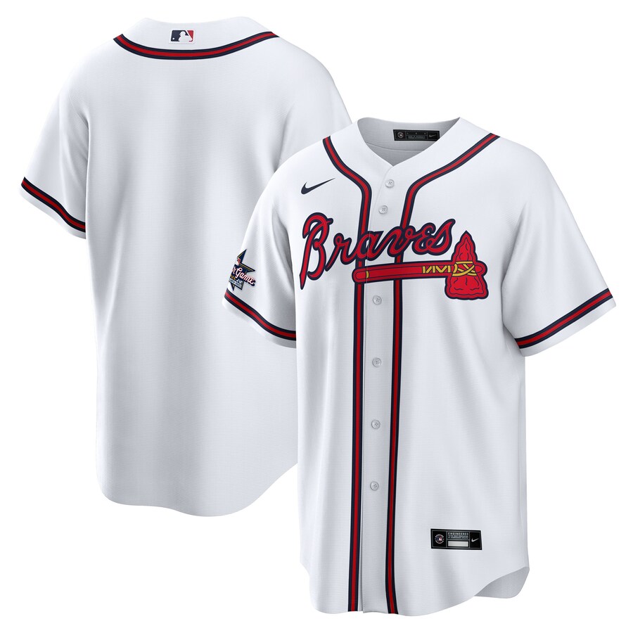 Men's Atlanta Braves Nike White 2025 MLB All-Star Game Home Replica Jersey - Jersey
