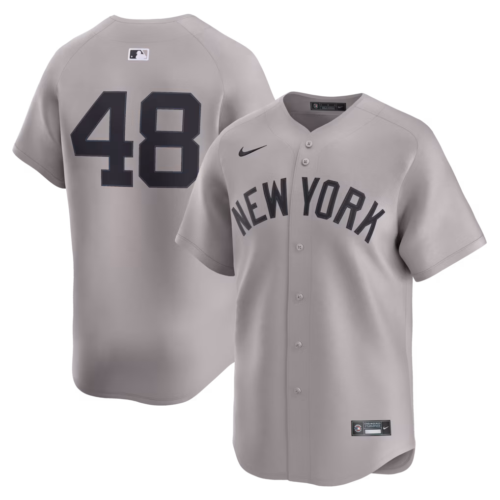 Men's New York Yankees Paul Goldschmidt Nike Gray Road Limited Player Jersey - Jersey