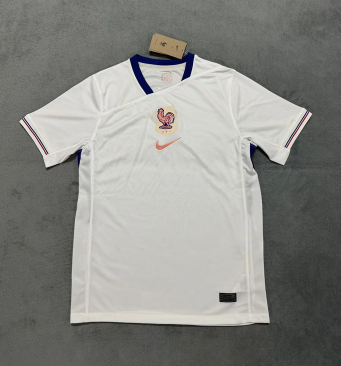 France Soccer Jersey Away Custom Shirt 2025 - Jersey