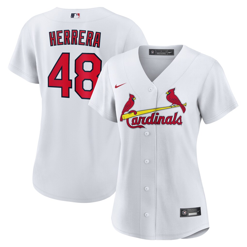 Women's St. Louis Cardinals Ivan Herrera Nike White Home Replica Jersey - Jersey