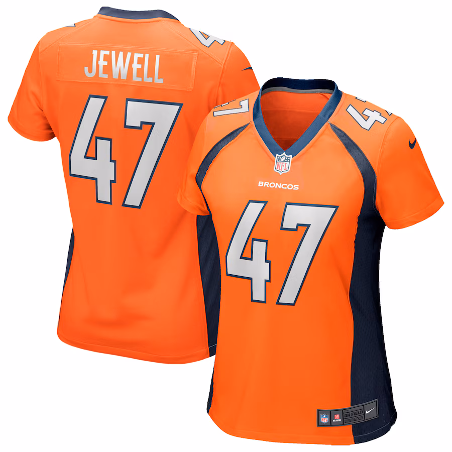Women's Nike Josey Jewell Orange Denver Broncos Game Jersey - Jersey