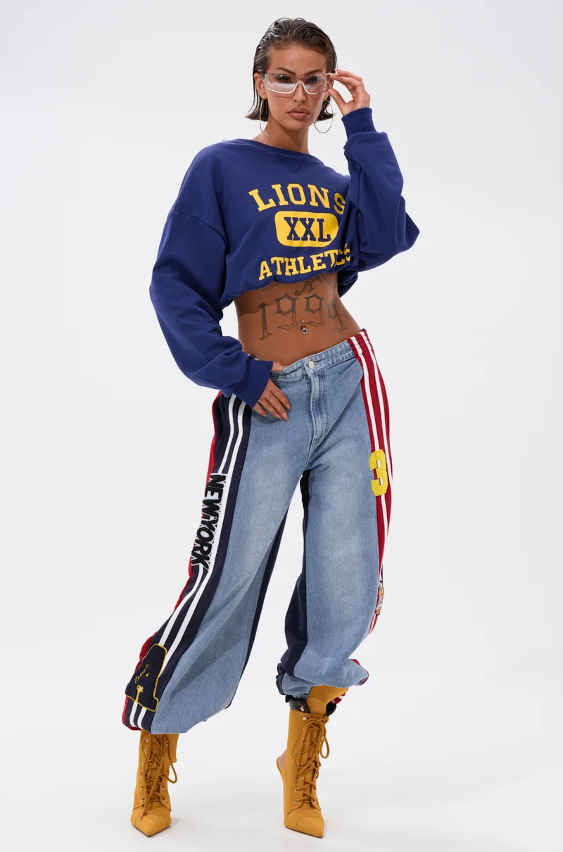 LIGHTS OUT TWO-IN-ONE JEANS - Akira Wear