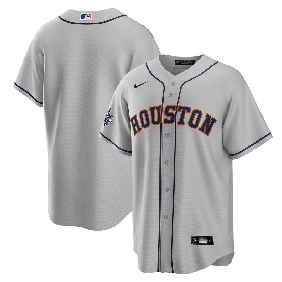 Men's Houston Astros Nike Gray 2025 MLB All-Star Game Away Replica Jersey - Jersey