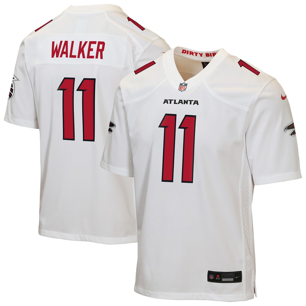 Youth Atlanta Falcons Jalon Walker Nike White Game Jersey - Jersey